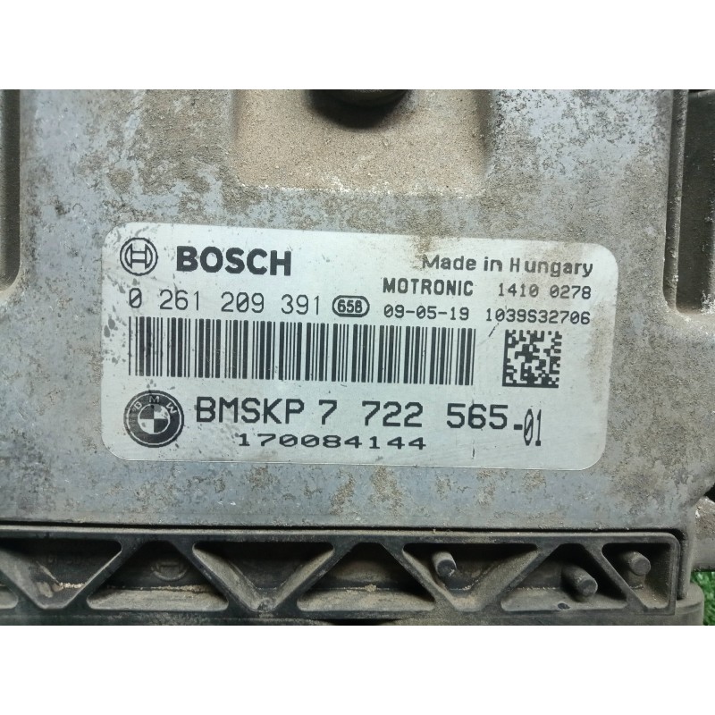 Recambio de centralita motor uce para bmw r 1200 rt/st referencia OEM IAM 0261209391-7722565 BOSCH 