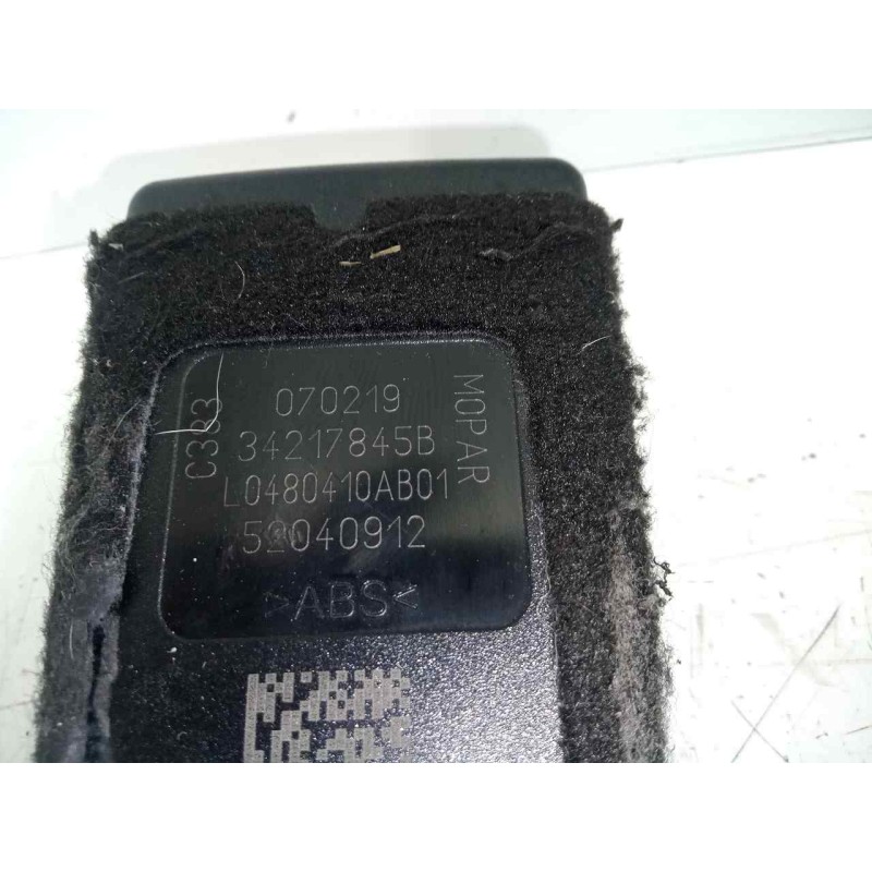 Recambio de enganche cinturon delantero izquierdo para jeep renegade 1.0 t-gdi cat referencia OEM IAM 34217845B-52040912  