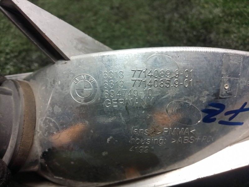 Recambio de piloto delantero izquierdo para bmw r 1200 rt/st referencia OEM IAM 631377140899 NARANJA 