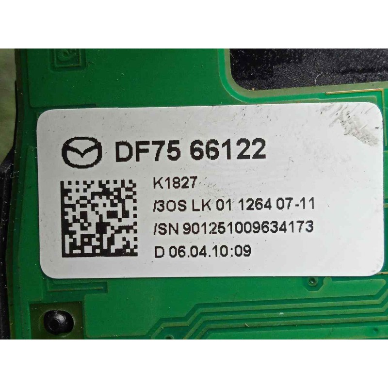 Recambio de mando luces para mazda 6 lim. (gh) 2.2 turbodiesel cat referencia OEM IAM DF7566122  