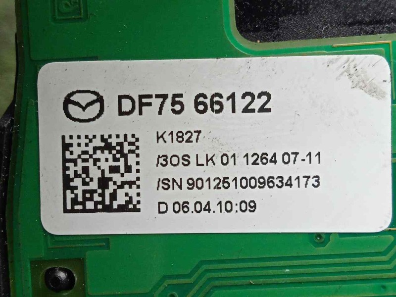 Recambio de mando luces para mazda 6 lim. (gh) 2.2 turbodiesel cat referencia OEM IAM DF7566122  