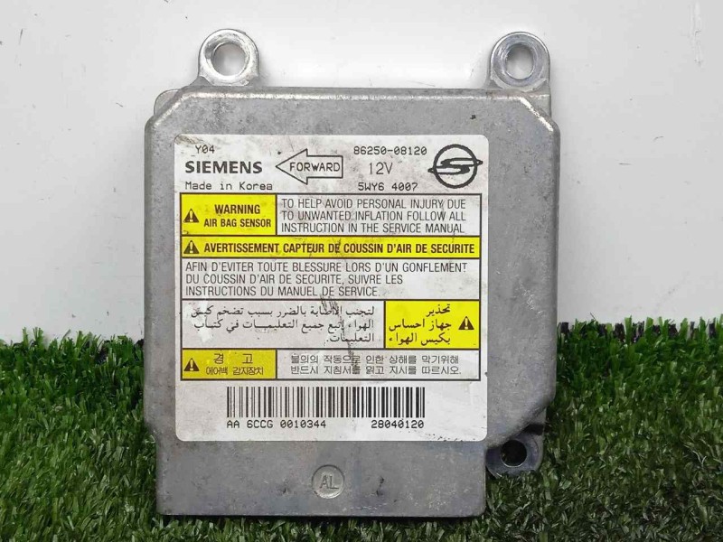 Recambio de centralita airbag para ssangyong rexton 2.9 turbodiesel cat referencia OEM IAM 8625008120  