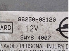 Recambio de centralita airbag para ssangyong rexton 2.9 turbodiesel cat referencia OEM IAM 8625008120   2