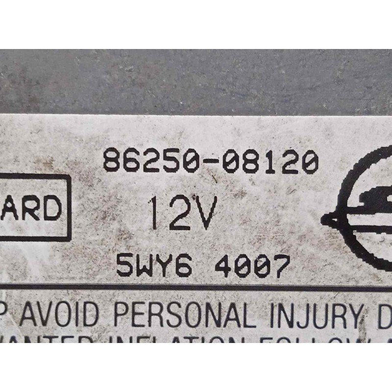 Recambio de centralita airbag para ssangyong rexton 2.9 turbodiesel cat referencia OEM IAM 8625008120  