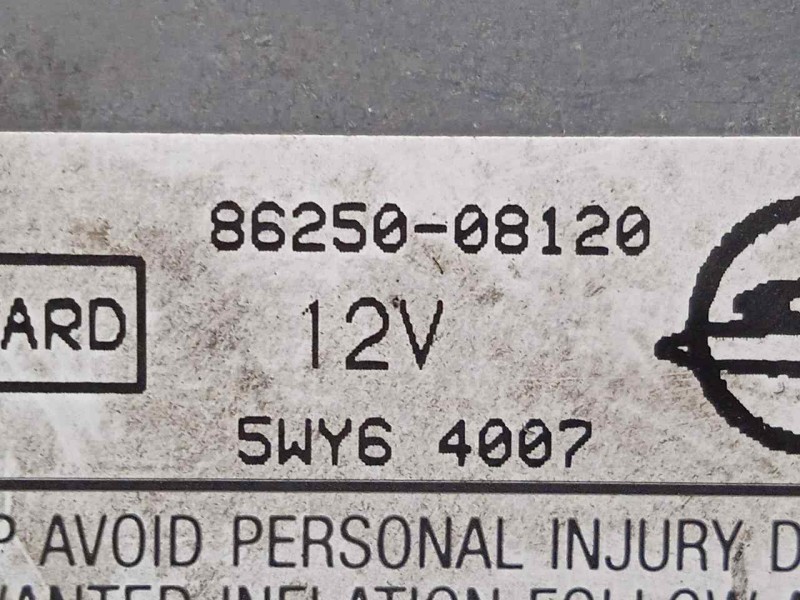 Recambio de centralita airbag para ssangyong rexton 2.9 turbodiesel cat referencia OEM IAM 8625008120  