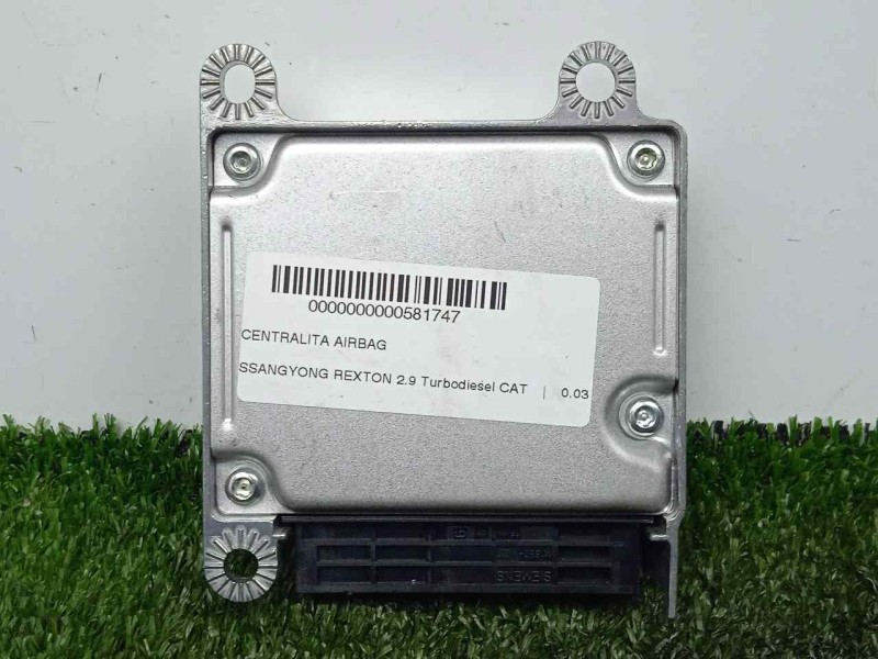 Recambio de centralita airbag para ssangyong rexton 2.9 turbodiesel cat referencia OEM IAM 8625008120  