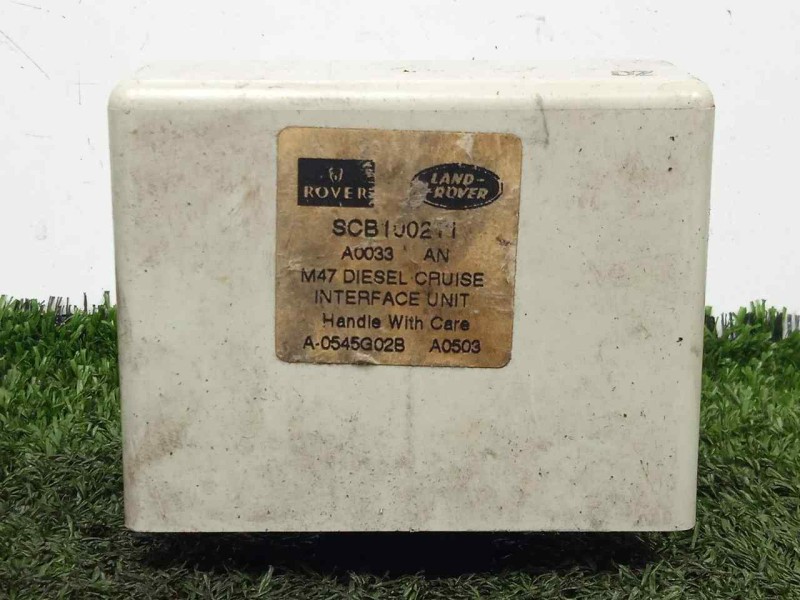 Recambio de modulo electronico para mg serie 75 (rj) 2.0 16v cdti referencia OEM IAM SCB100211  