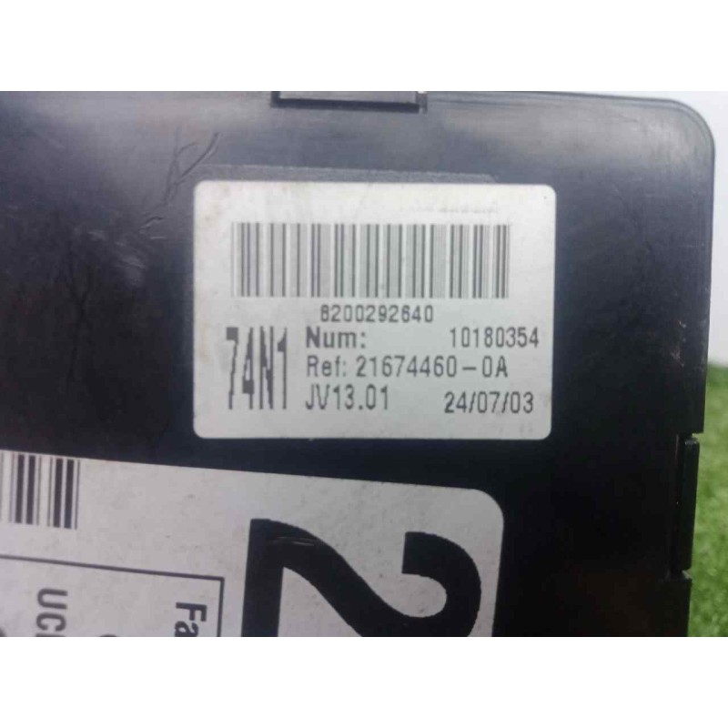 Recambio de modulo electronico para renault laguna ii (bg0) 1.9 dci diesel cat referencia OEM IAM 8200309015-8200292640-82002838