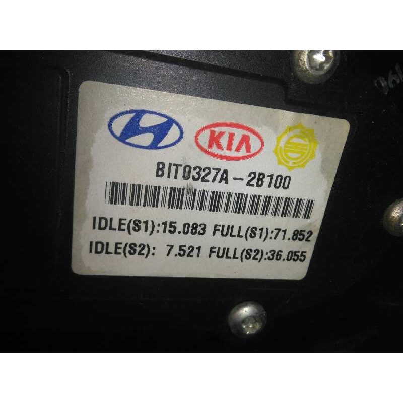 Recambio de potenciometro pedal para hyundai santa fe (bm) 2.2 crdi cat referencia OEM IAM 327A2B100 6.PINES 