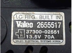 Recambio de alternador para kia picanto 1.1 cat referencia OEM IAM 2655517-3730002551 70AH - VALEO POLEA.FIJA - 4.CANALES 2