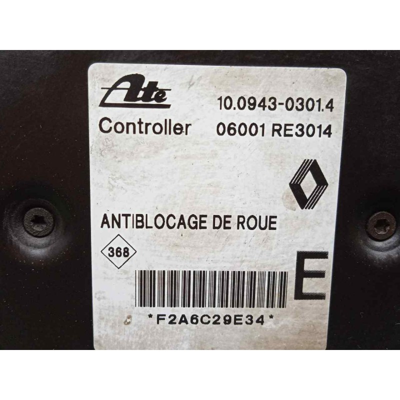 Recambio de abs para renault laguna (b56) 2.0 referencia OEM IAM 10094303014-10044707373-10020202084-7700846640 ATE 