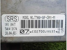 Recambio de centralita airbag para honda civic berlina 5 (eu7/8) 1.7 cdti cat referencia OEM IAM 5WK43174-77960S6F-77960S6FG911M 2