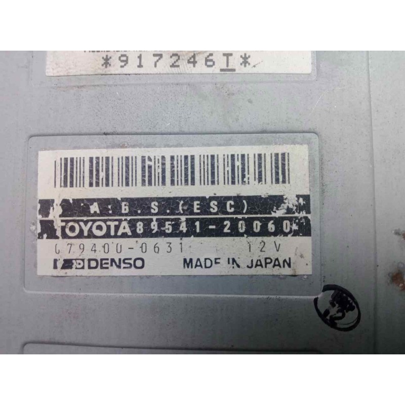 Recambio de centralita abs para toyota celica (t18) 2.0 gt4 cat referencia OEM IAM 8954120060-0794000631  