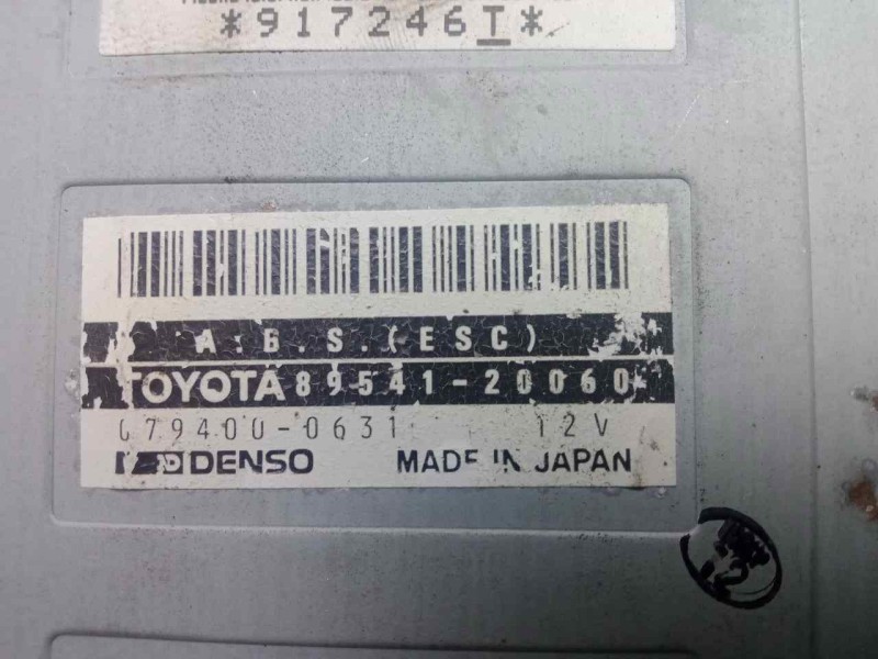 Recambio de centralita abs para toyota celica (t18) 2.0 gt4 cat referencia OEM IAM 8954120060-0794000631  