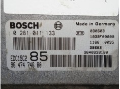 Recambio de centralita motor uce para citroën c8 2.2 hdi fap cat (4hw) referencia OEM IAM 0281011133-9647474680 BOSHC EDC15C2 2