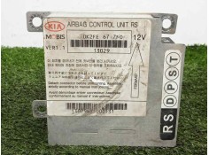 Recambio de centralita airbag para kia carens 2.0 turbodiesel cat referencia OEM IAM 0K2FE677F0 MOBIS 