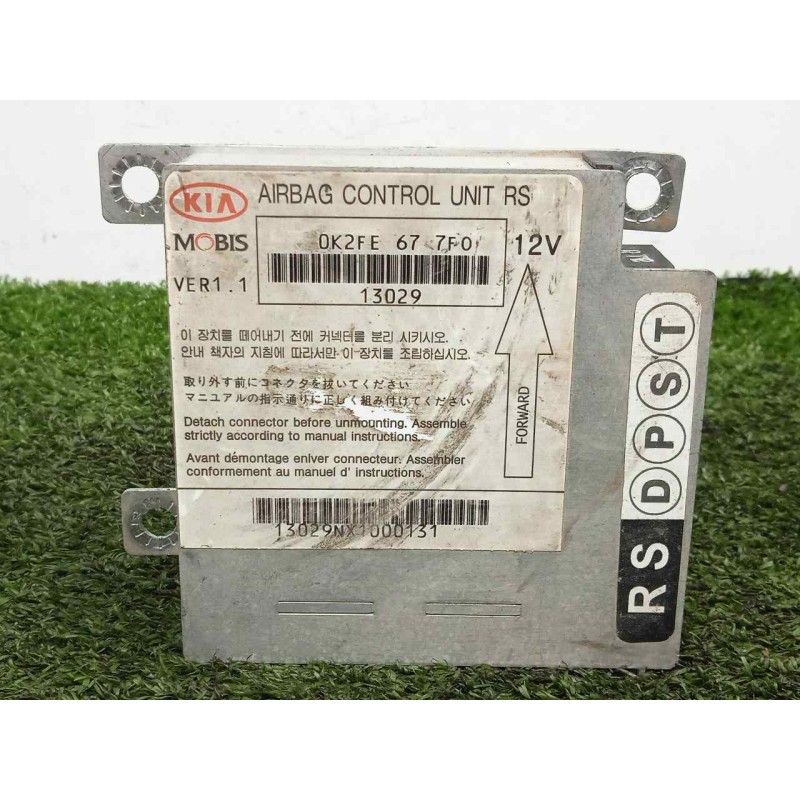 Recambio de centralita airbag para kia carens 2.0 turbodiesel cat referencia OEM IAM 0K2FE677F0 MOBIS 