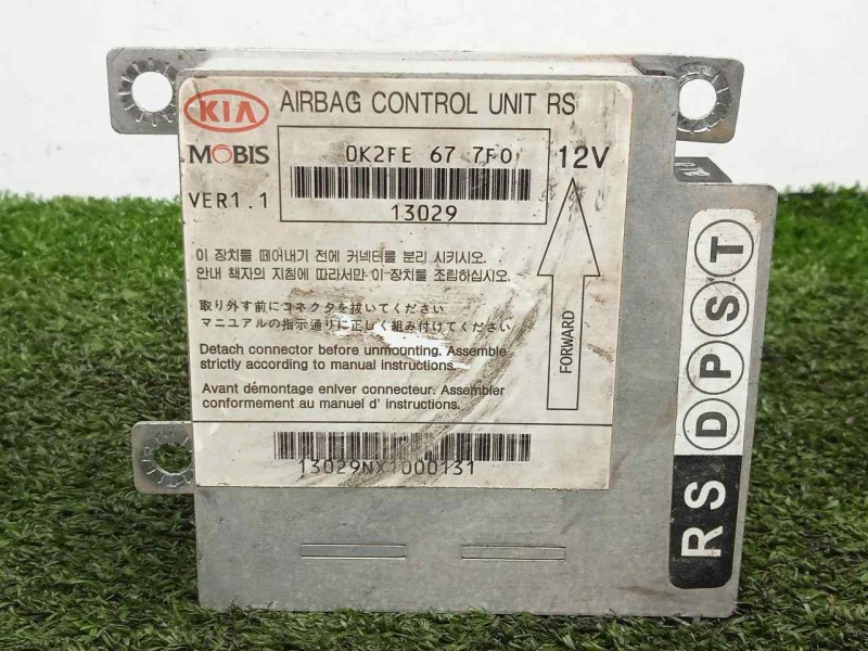Recambio de centralita airbag para kia carens 2.0 turbodiesel cat referencia OEM IAM 0K2FE677F0 MOBIS 