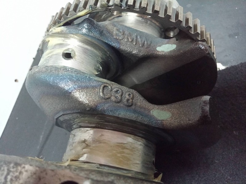 Recambio de cigueñal para bmw serie 5 berlina (e39) 2.5 24v turbodiesel cat referencia OEM IAM 2249889  