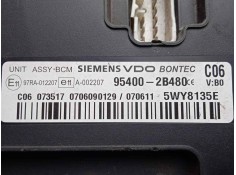 Recambio de centralita check control para hyundai santa fe (bm) 2.2 crdi cat referencia OEM IAM 954002B480-5WY8135E-97RA012207   2