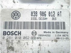 Recambio de centralita motor uce para seat leon (1m1) 1.9 tdi referencia OEM IAM 0281010062-038906012AT-EDC15VM+ EDC15VM+ BOSCH 2