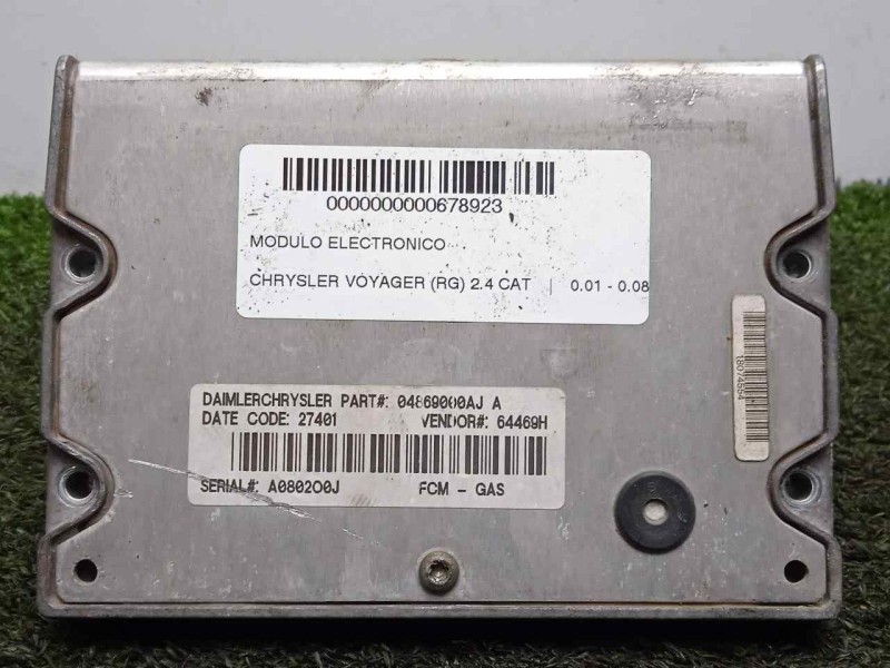 Recambio de modulo electronico para chrysler voyager (rg) 2.4 cat referencia OEM IAM 04869000AJ  