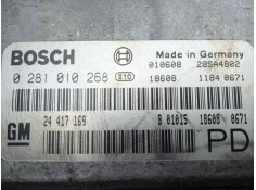 Recambio de centralita motor uce para opel zafira a 2.0 dti referencia OEM IAM 0281010268-24417169-EDC15M178 EDC15M1-7.8  2