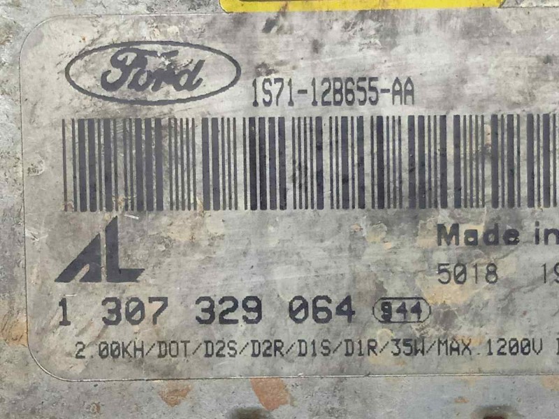 Recambio de centralita faros xenon para ford mondeo turnier (ge) 2.0 cat referencia OEM IAM 1307329064-1S7112B655AA  