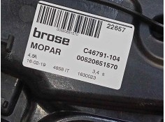 Recambio de elevalunas trasero izquierdo para jeep renegade 1.0 t-gdi cat referencia OEM IAM 00520651570-C46791104 ELECTRICO SIN 2