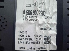 Recambio de cuadro instrumentos para mercedes-benz sprinterii combi (desde 01.06) 211/215 cdi (906.711/713) referencia OEM IAM A 2