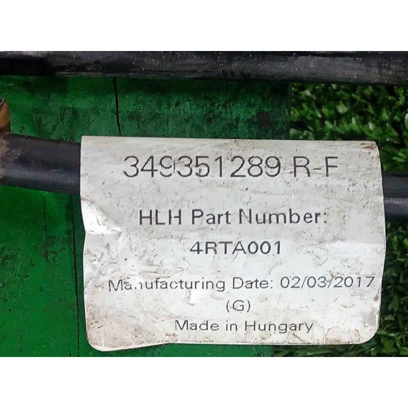 Recambio de varillaje cambio para nissan qashqai (j11) 1.6 dci turbodiesel cat referencia OEM IAM 349351289R  