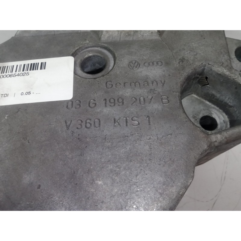 Recambio de soporte motor para seat leon (1p1) 1.9 tdi referencia OEM IAM 03G199207B  