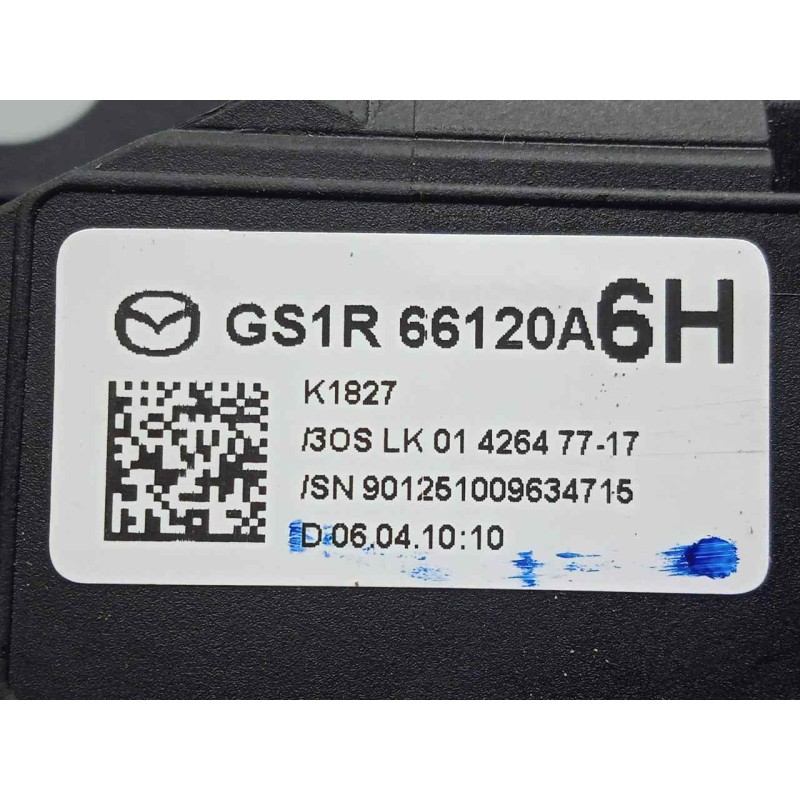 Recambio de anillo airbag para mazda 6 lim. (gh) 2.2 turbodiesel cat referencia OEM IAM D65166CS0-GS1R66120A6H  