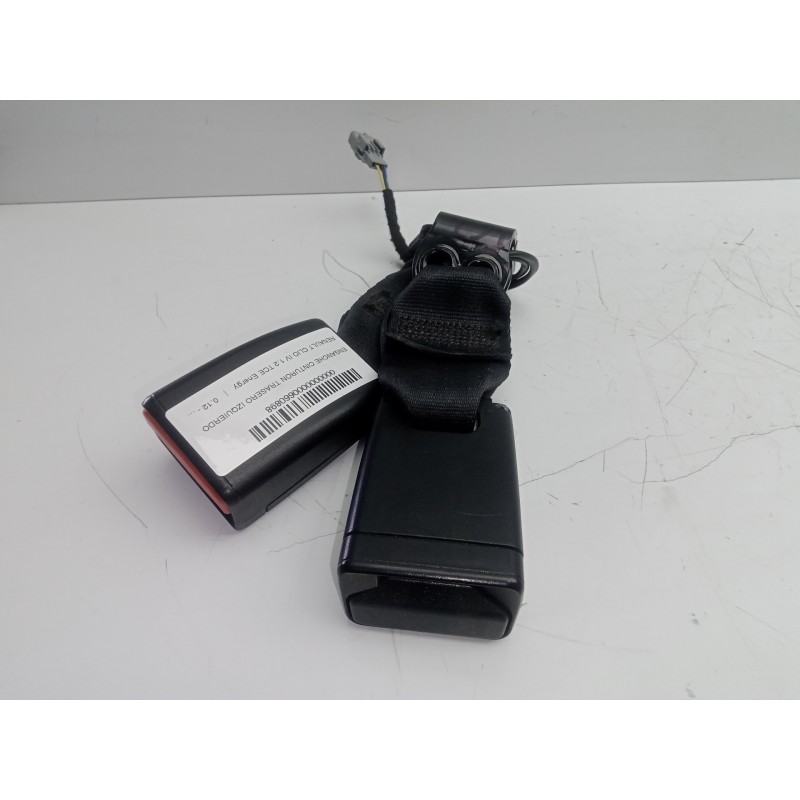 Recambio de enganche cinturon trasero izquierdo para renault clio iv 1.2 tce energy referencia OEM IAM  3.PINES 