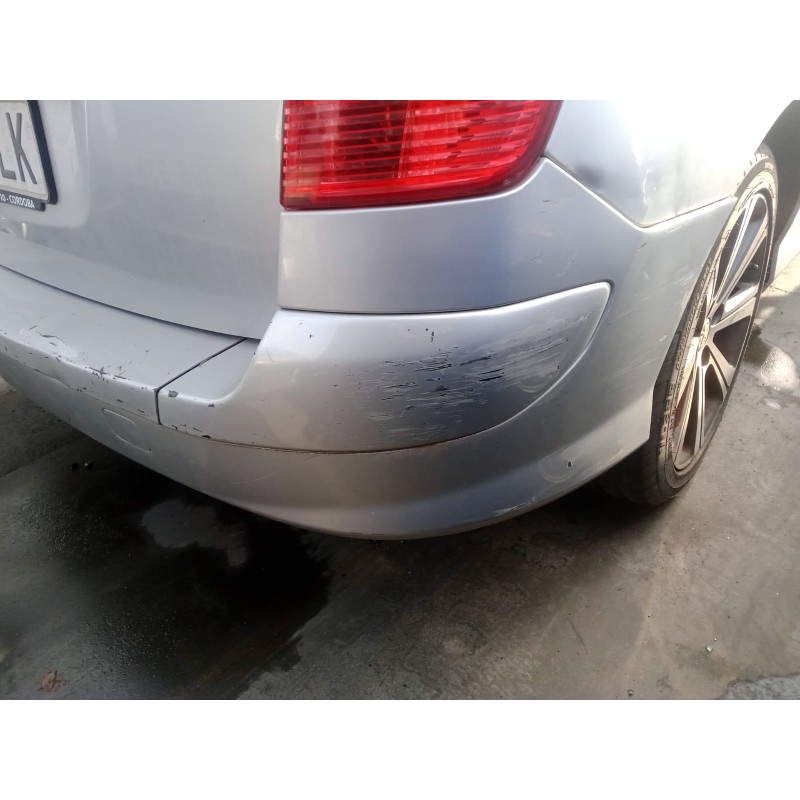 Recambio de paragolpes trasero para peugeot 308 sw referencia OEM IAM  GRIS SIN.SENSORES