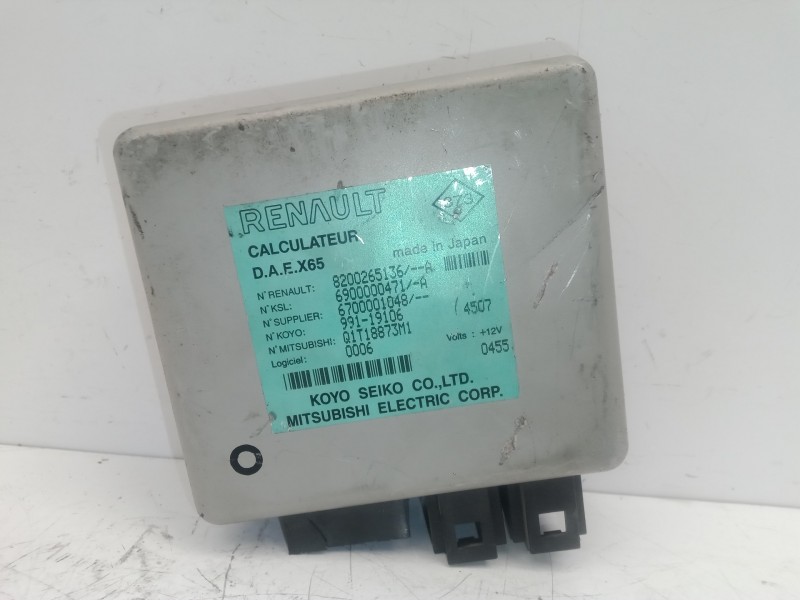 Recambio de modulo electronico para renault kangoo (f/kc0) referencia OEM IAM 8200265136A-6900000471A-6700001048-99119106-Q1T188