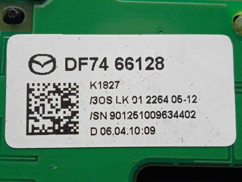 Recambio de mando limpia para mazda 6 lim. (gh) 2.2 turbodiesel cat referencia OEM IAM DF7466128  