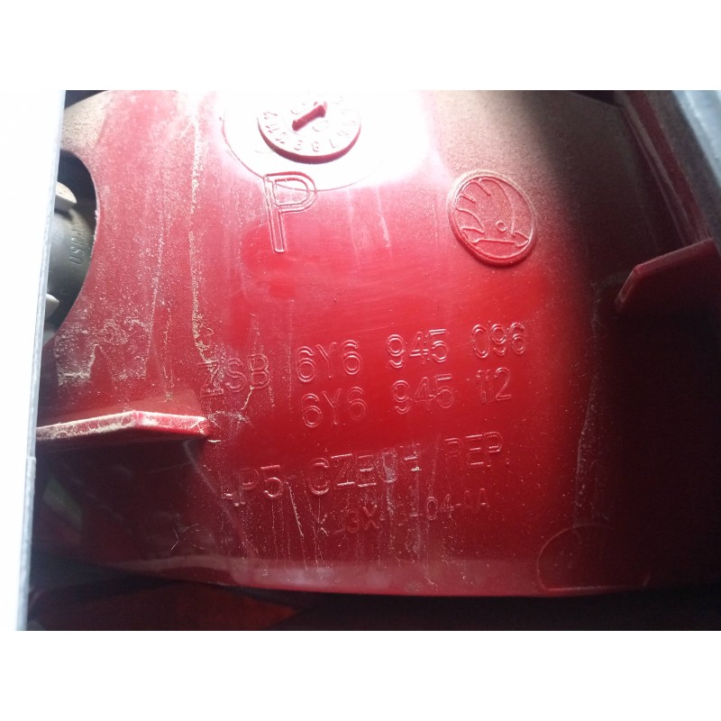 Recambio de piloto trasero derecho para skoda fabia (6y2/6y3) 1.4 referencia OEM IAM 6Y6945096 99-04 