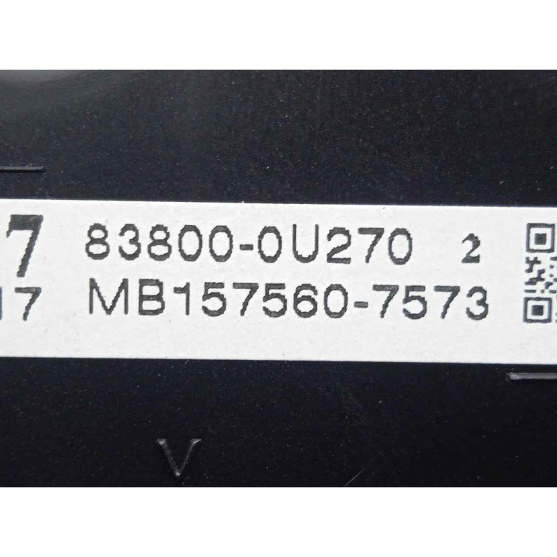 Recambio de cuadro instrumentos para toyota yaris 1.3 16v cat referencia OEM IAM 838000U270-1575607573  