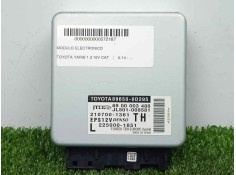 Recambio de modulo electronico para toyota yaris 1.3 16v cat referencia OEM IAM 896500D295-6900003488-JL501008581-2107001361-225