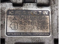 Recambio de alternador para mitsubishi space wagon (n30/n40) 2.0 16v cat referencia OEM IAM MD198164-A2T81791 75AH - MITSUBISHI  2