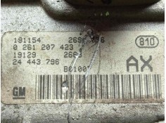 Recambio de centralita motor uce para opel corsa c 1.2 16v cat (z 12 xe / lw4) referencia OEM IAM 0261207423-24443796-191154-ME7 2