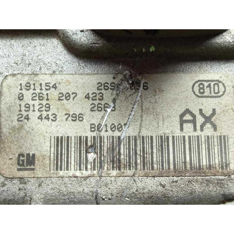 Recambio de centralita motor uce para opel corsa c 1.2 16v cat (z 12 xe / lw4) referencia OEM IAM 0261207423-24443796-191154-ME7