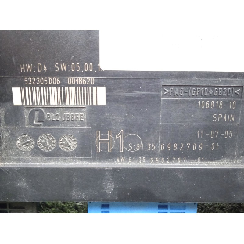 Recambio de modulo confort para bmw 3 (e90) 320 d referencia OEM IAM 532305D06-0018620  2.CONECTORES