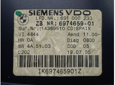 Recambio de cuadro instrumentos para bmw 3 (e90) 320 d referencia OEM IAM 6974659-691000233 SIEMENS.VDO 1.CONECTOR 2