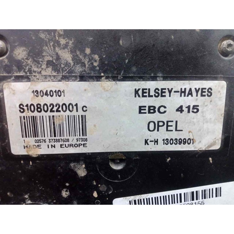 Recambio de abs para opel vectra b berlina 1.6 16v referencia OEM IAM S108022001C-13039901  