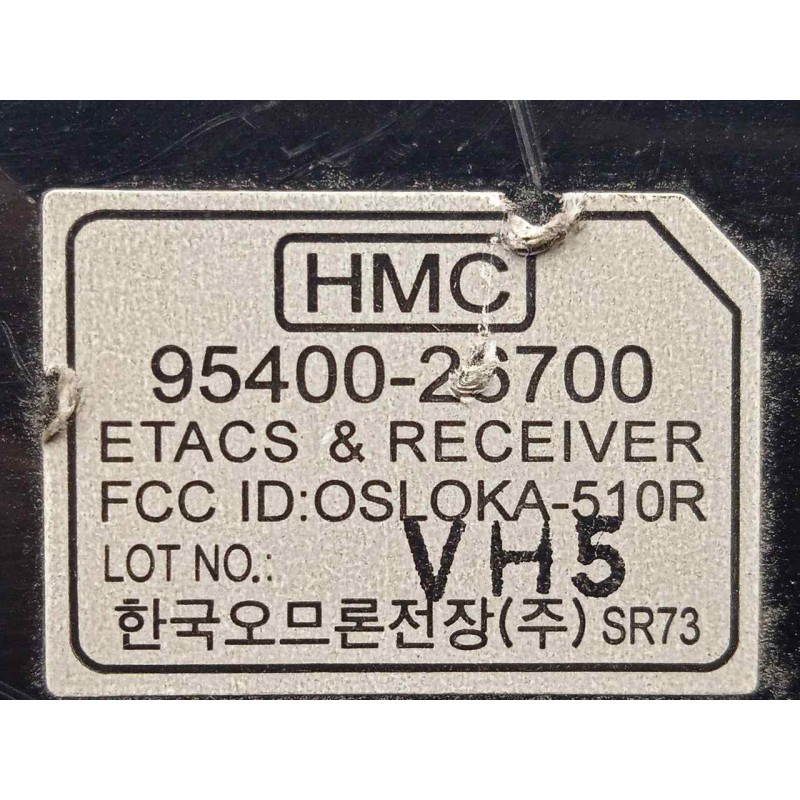 Recambio de modulo electronico para hyundai santa fe (sm) 2.7 v6 cat referencia OEM IAM 9540025700  