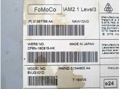 Recambio de sistema audio / radio cd para land rover evoque 2.2 td4 cat referencia OEM IAM 31357756AA-CF6N18C815HK-BVJG101D   2