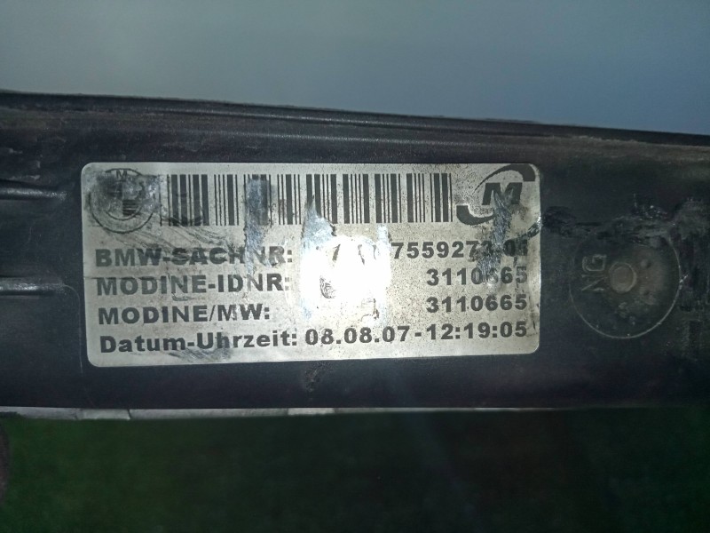 Recambio de radiador agua para bmw serie 1 berlina (e81/e87) 2.0 16v referencia OEM IAM 754750404  