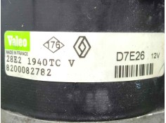 Recambio de motor arranque para renault clio ii fase ii (b/cb0) 1.4 16v referencia OEM IAM 8200082782 9.DIENTES  2